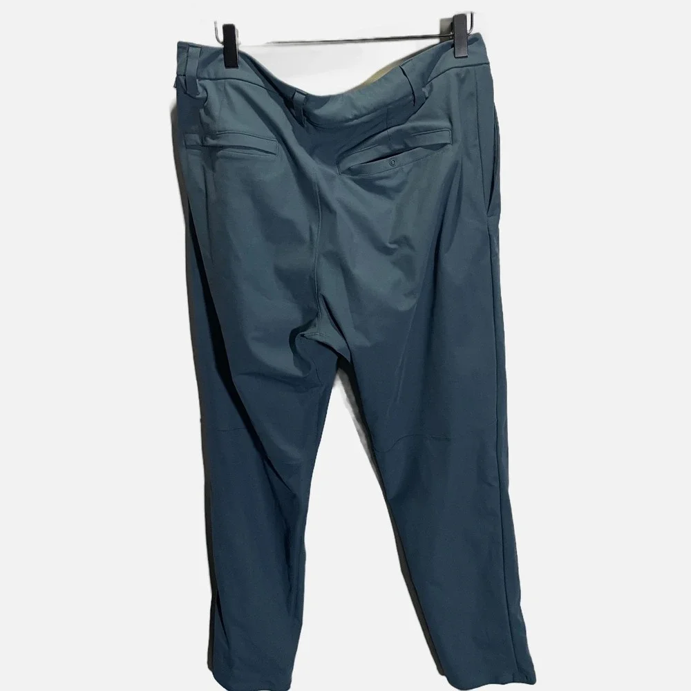Lululemon Lab Utilitech Expedition Pant Mens Blue Grey Size 35‎ LM5AEXS